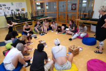 Dramaterapeutické dopoledne třídy 3.S